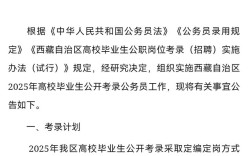 2025西藏国考招聘何时开始报名？