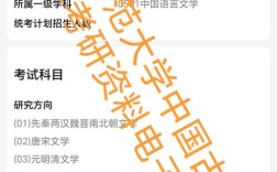 华东师大古代文学考研怎么准备？