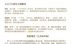 考研英语小三门高效学习技巧有哪些？