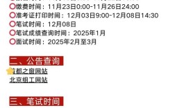 2025北京国考何时启动报名？