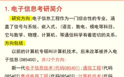 电子信息工程考研方向该怎么选？