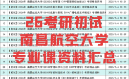 南昌航空大学专科考研