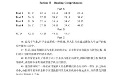 2010考研英语二答案是否准确？