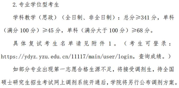 扬州大学2025考研成绩何时公布？-图1