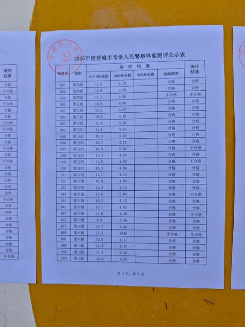 2025国考体能测试标准有哪些？-图1