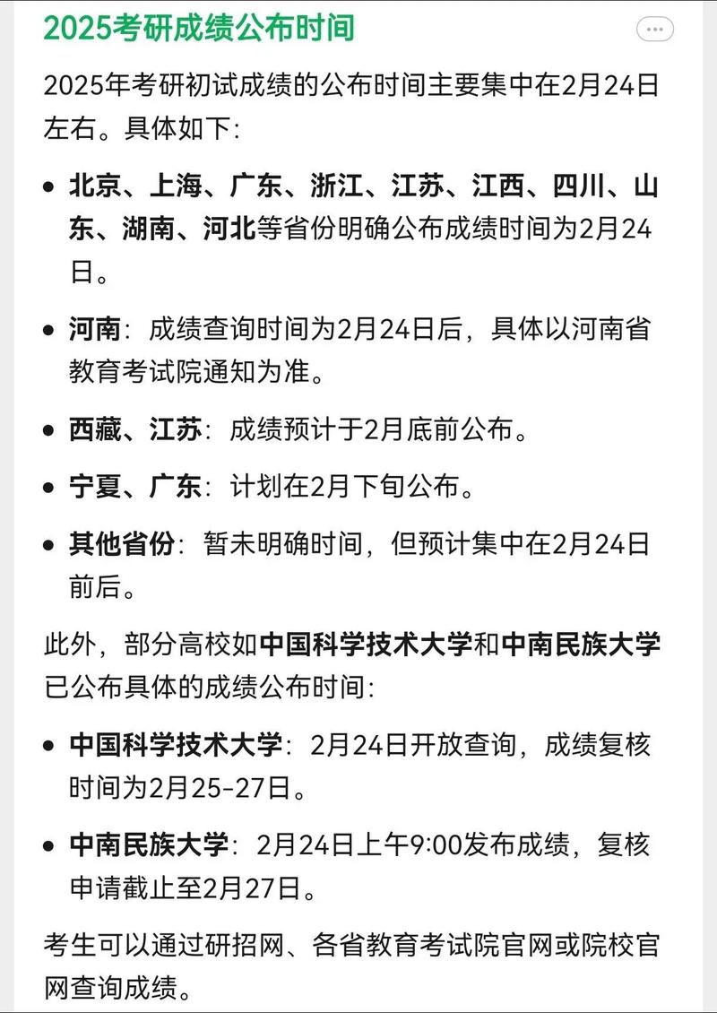 2025考研成绩几公布？-图2