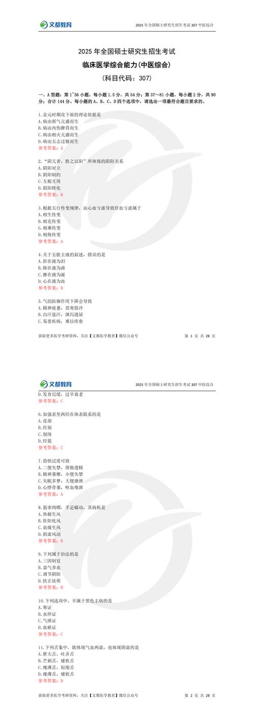 中国中医研究院考博真题难度如何？-图1