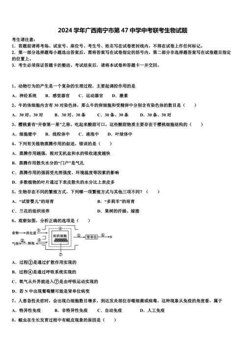 广西大学生物学考博试题难度如何？-图2