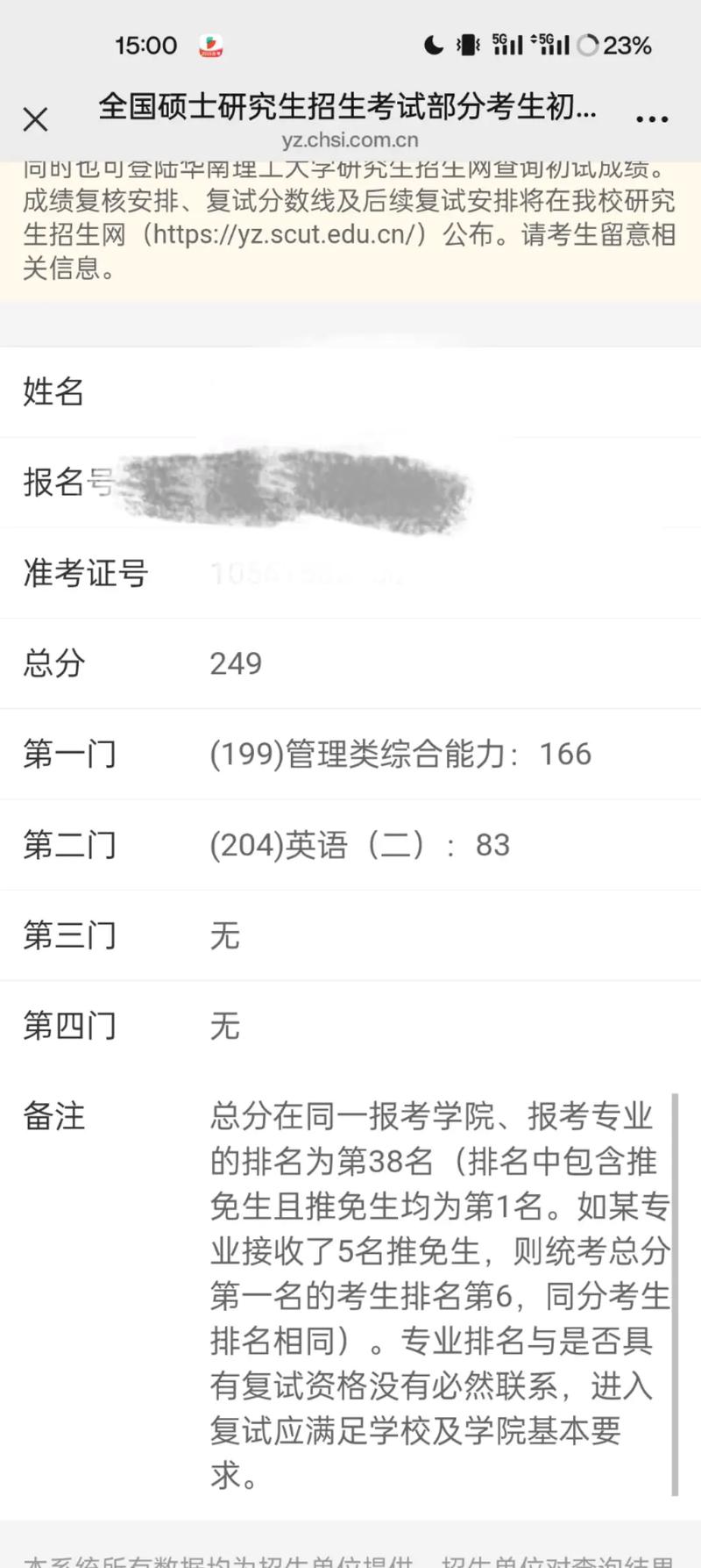 西工大管院考博初试成绩-图2 西工大管院考博初试成绩-图2