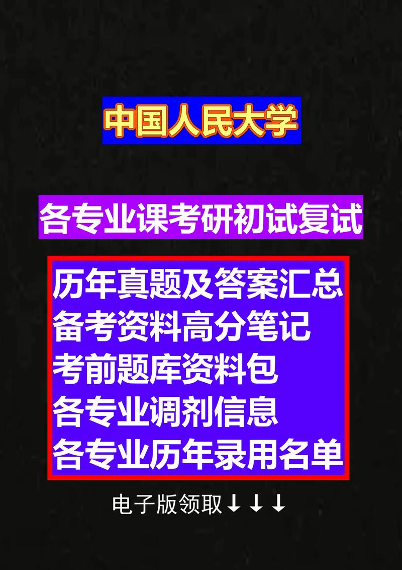 人大考研试卷难度如何?-图1 人大考研试卷难度如何?-图1