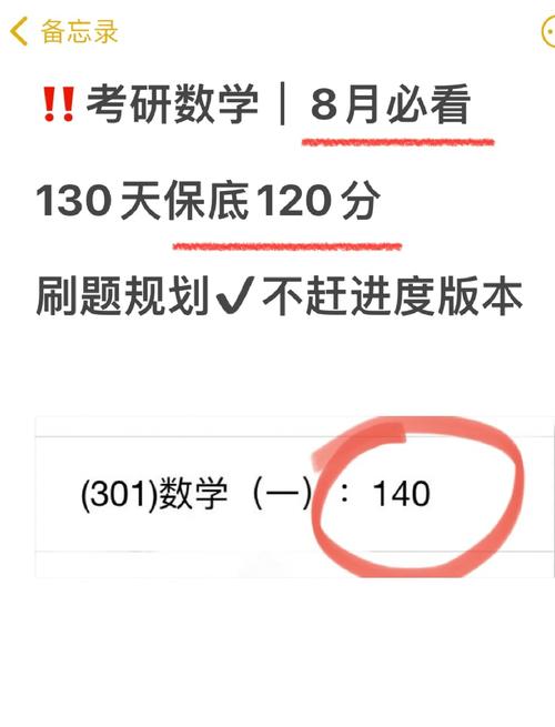 考研数学八月开始学,时间够用吗?-图1 考研数学八月开始学,时间够用吗?-图1