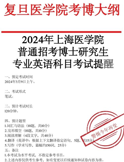 复旦药学院考博英语免试-图1