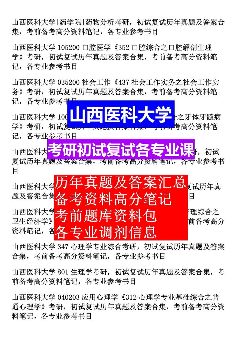 山西医科大学考研招生有哪些新变化？-图2