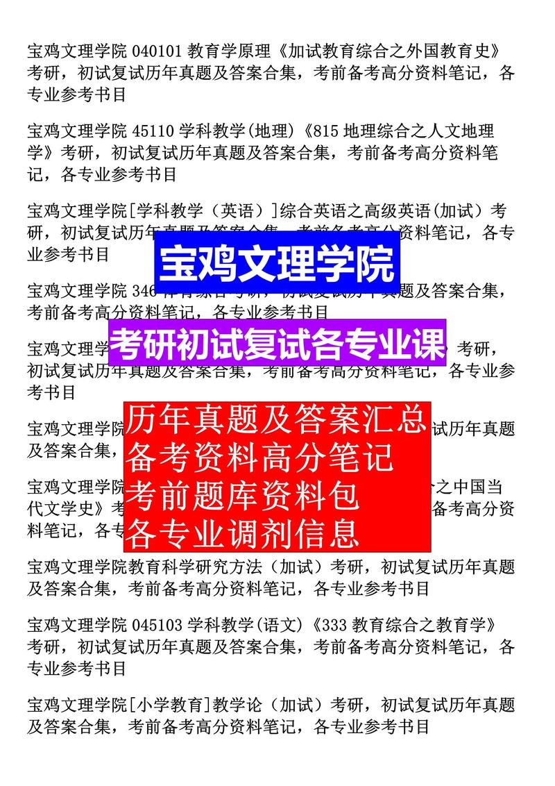 宝鸡文理学院考研考点在哪?怎么安排?-图1 宝鸡文理学院考研考点在哪?怎么安排?-图1