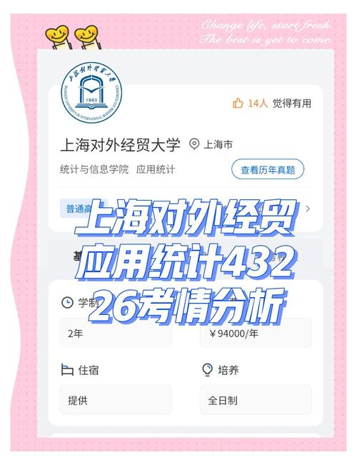 对外经贸考研应用统计难度如何？-图1