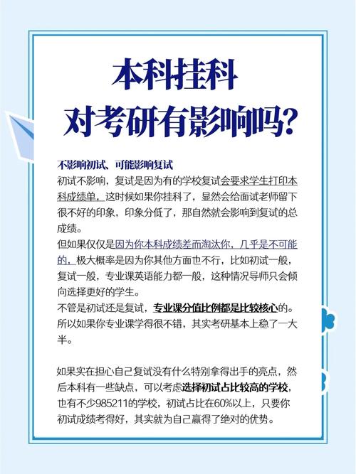 挂两科会影响考研吗？-图1
