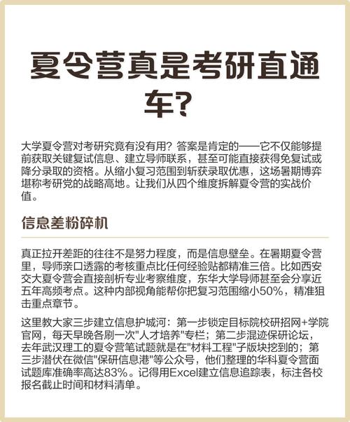 考研优惠夏令营有哪些？-图2