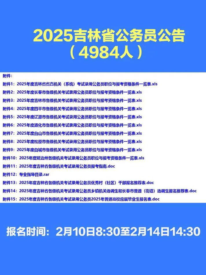 2025国考吉林名单-图1