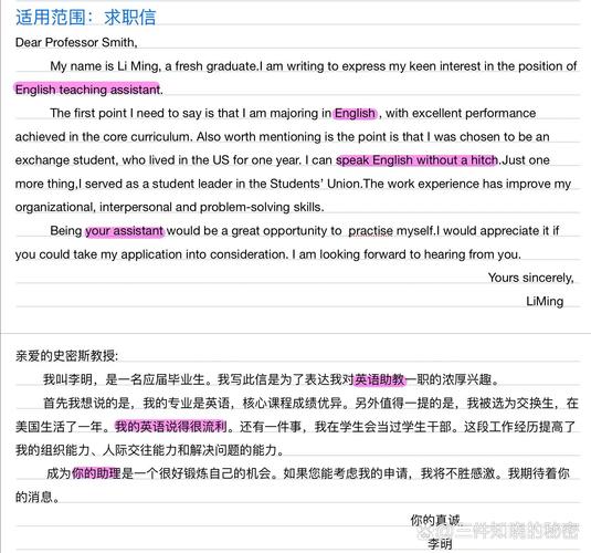 考研英语一求职信写作该注意什么？-图3