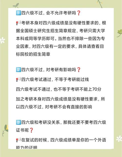 四六级不过，考研还有机会吗？-图1