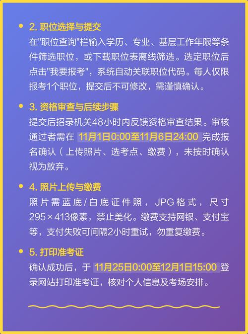 国考2025报名程序是怎样的?-图1 国考2025报名程序是怎样的?-图1