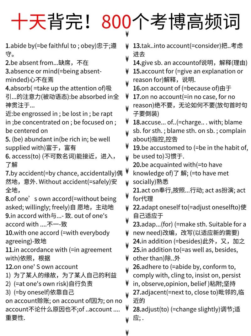 考博英语单词有多少个-图1 考博英语单词有多少个-图1