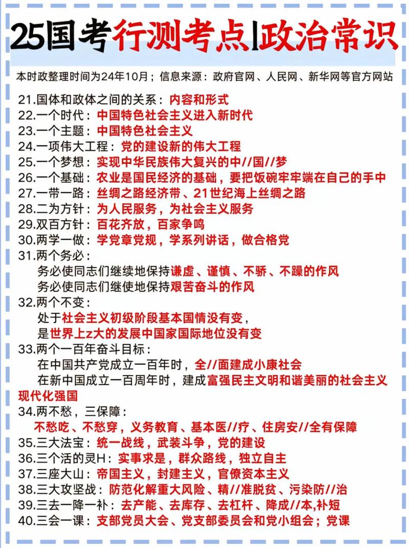 2025国考常识笔记怎么高效复习？-图3